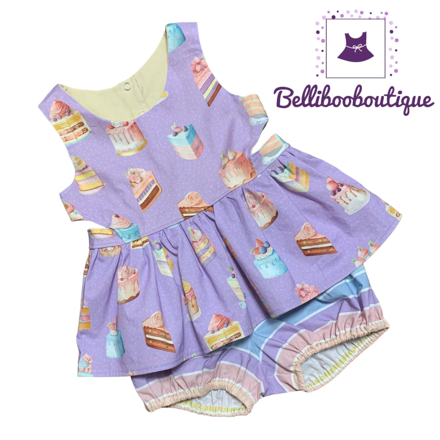 Cake Top/shorts set 4T