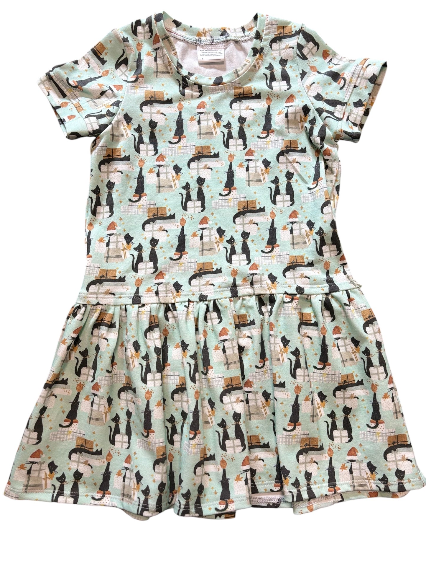 Dress-Holiday Cats size 5