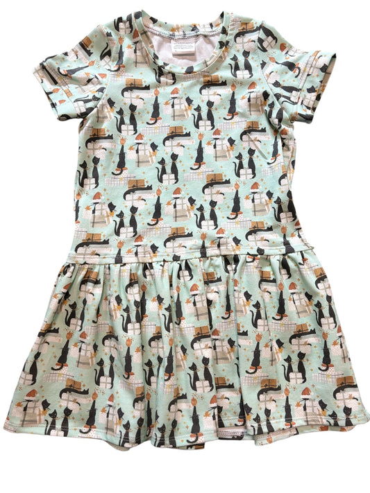 Dress-Holiday Cats size 5