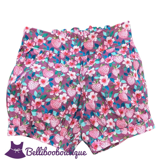 Floral Bubble Shorts - 6
