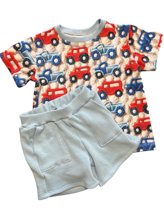 Trucks 2 piece outfit 3T