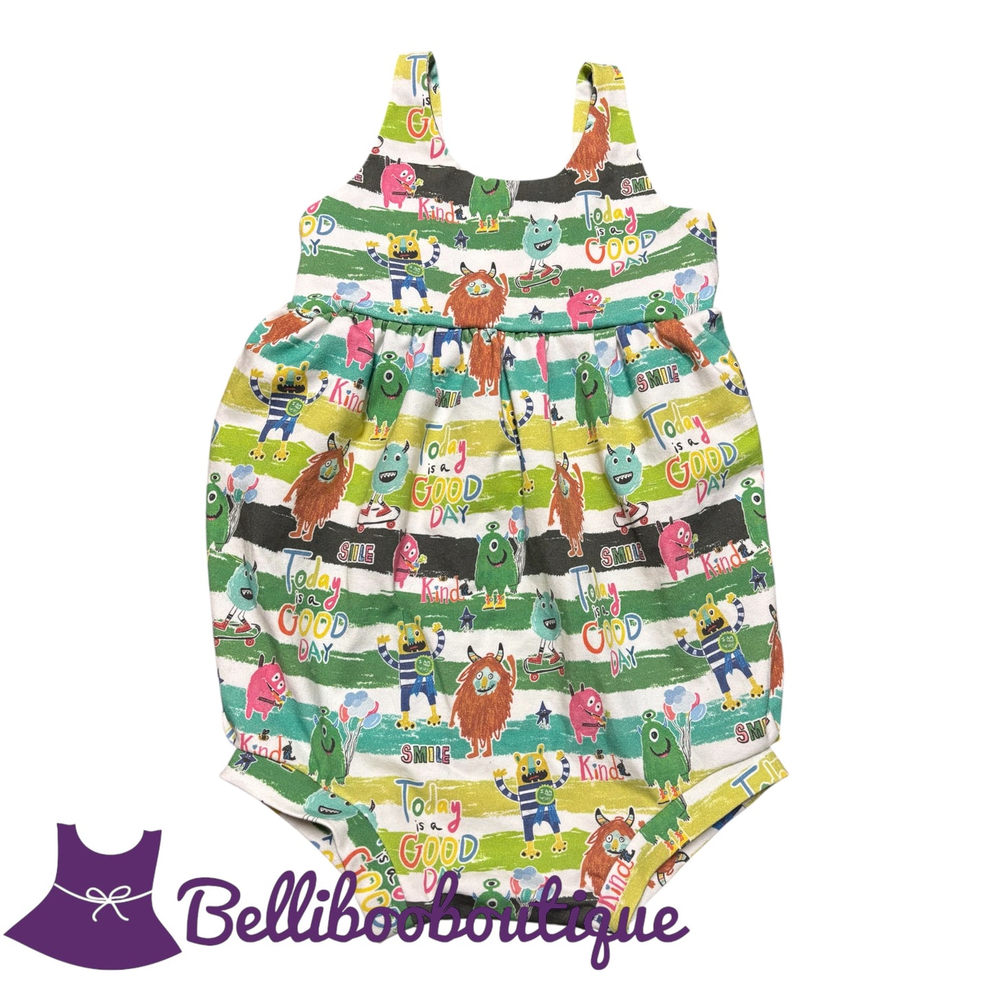 Summer Bubble Romper-Size 4T