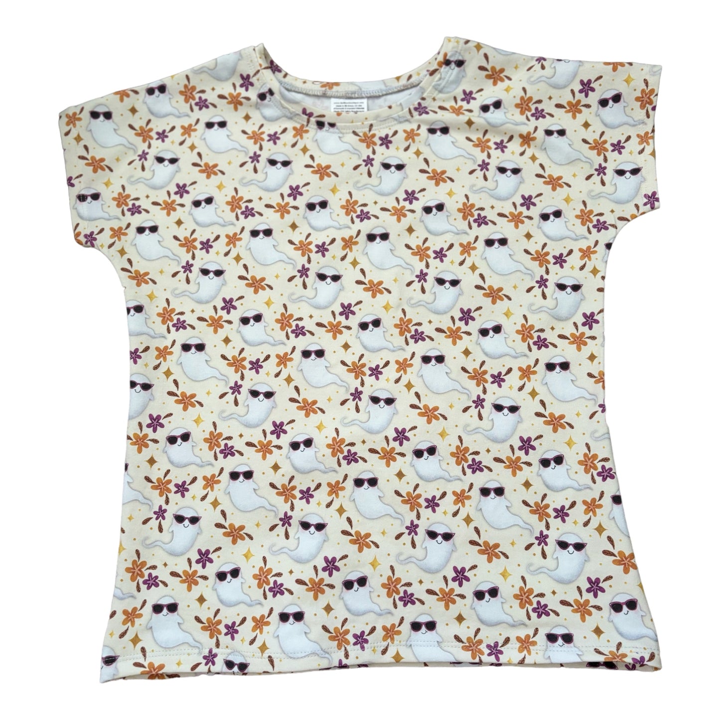 Shirt - Halloween Ghosts size 10