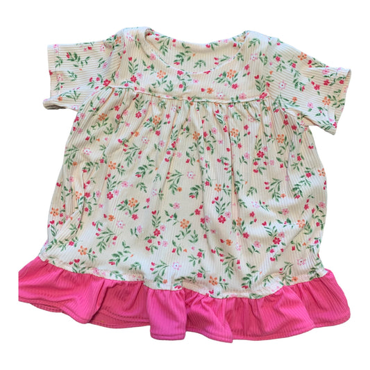 Floral baby doll top 4T