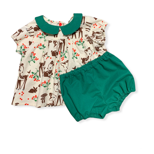 Blouse and bloomers Outfit - 12M