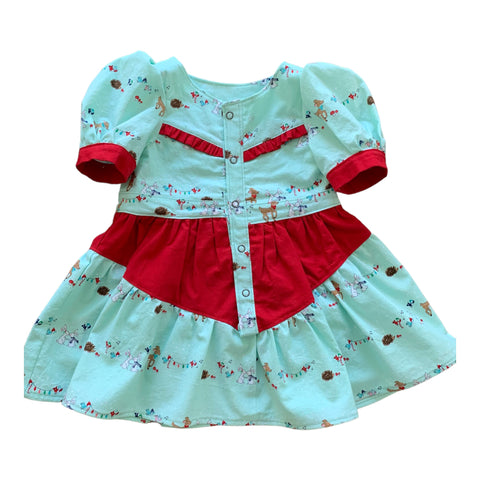 Dress-Holiday Deer 2T