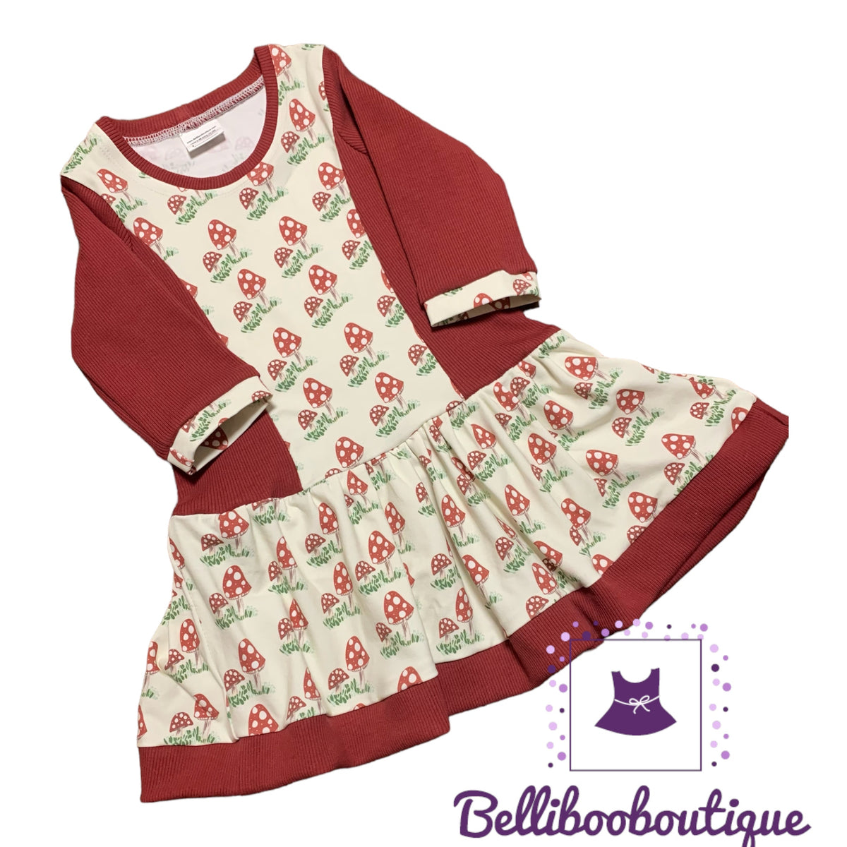 Mushroom Dress 4T