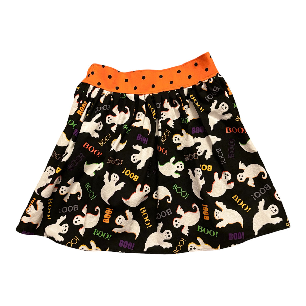 Skirt- Boo Halloween Size 6