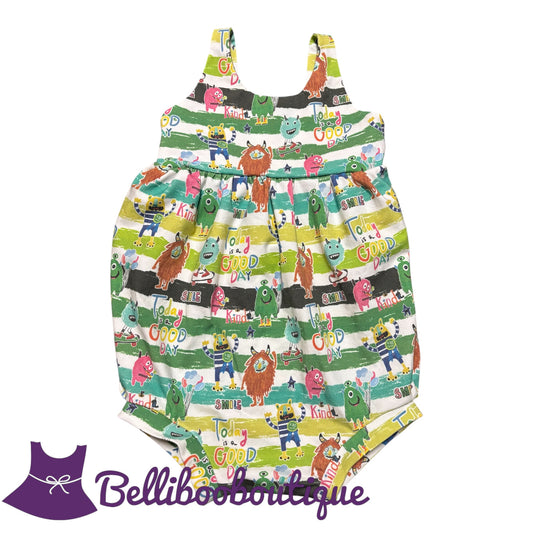 Summer Bubble Romper-Size 4T