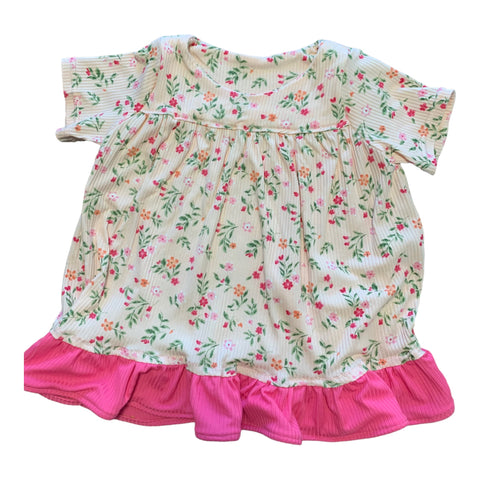 Floral baby doll top 4T