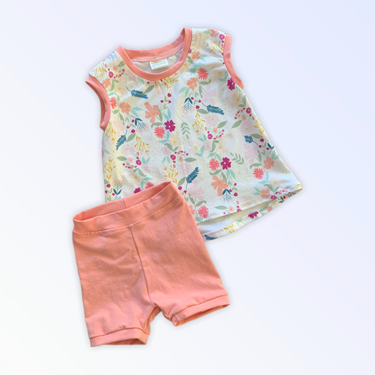 2 piece shorts outfit